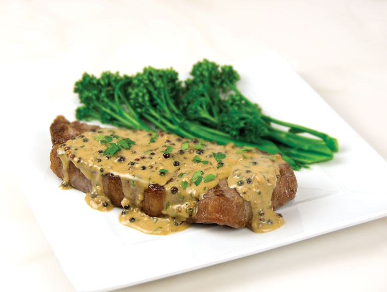 Brandy Peppercorn Cheese Sauce with Extra Melt® Cheese Sauce Recipe