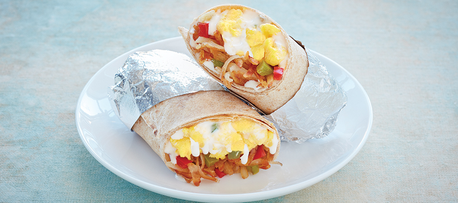 Recipe Image: Breakfast Burrito