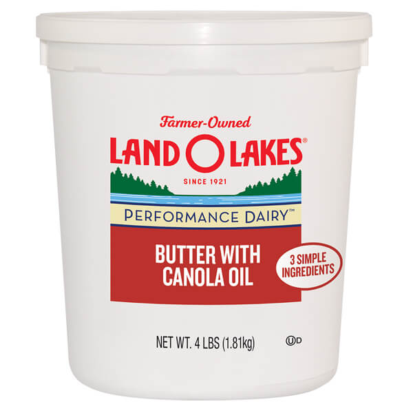 Land O Lakes Spreadable Butter With Canola Oil Land O Lakes Foodservice