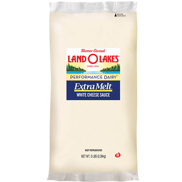 Land O Lakes® Extra Melt® Cheese Sauce, White, 5 Lbs. Land O’Lakes