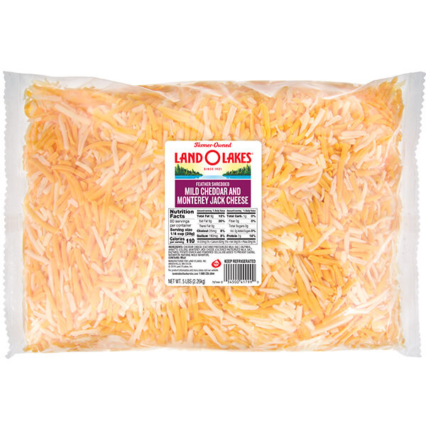 Land O Lakes® Feather Shredded Mild Cheddar & Monterey Jack Cheese