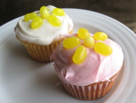 Finished cupcakes Finished cupcakes