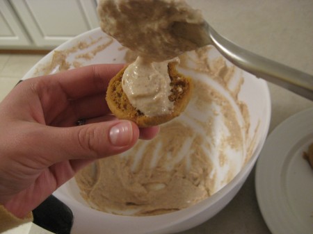 Dollop of filling