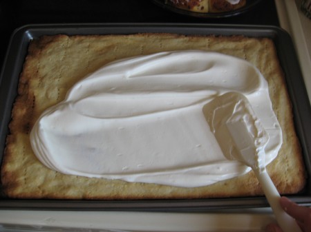 Spread the frosting