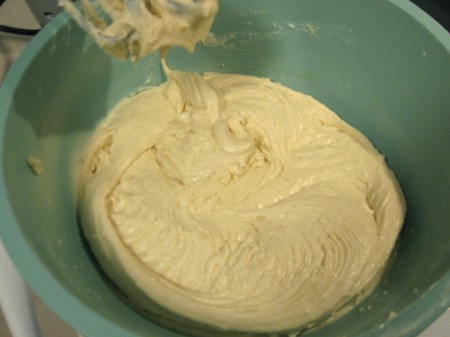 Batter fully blended