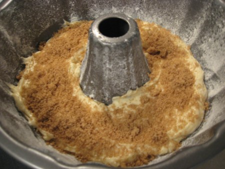 Sprinkle brown sugar mixture