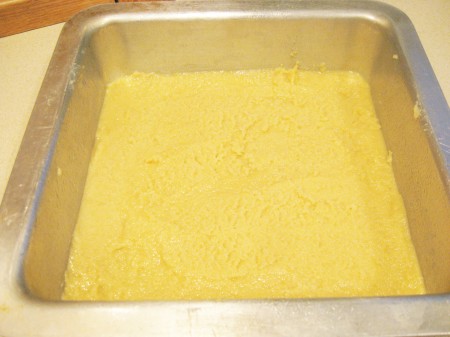 Spread cookie crust in pan