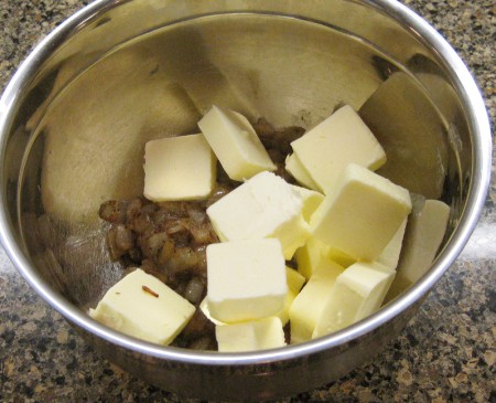 pieces of softened butter