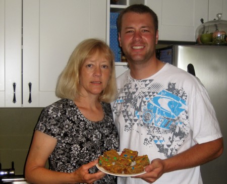Nick and Mom 1