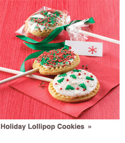 Holiday Lollipop Cookies