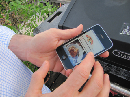 Recipe on Smart Phone