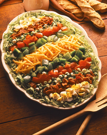 cheddar cheese cobb salad