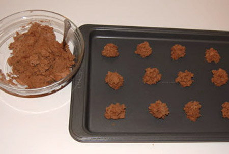 cookie, dough, baking sheet, chocolate cookies
