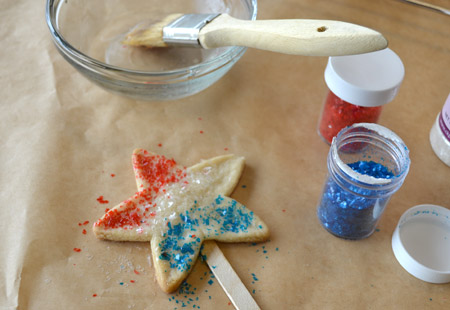 cookie, glitter, decorate
