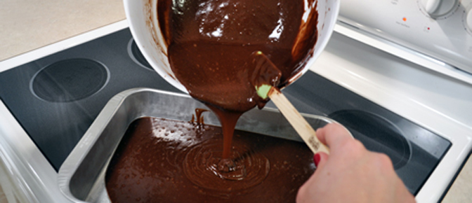 Add Batter to Pan