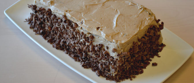 Decorate with Chocolate Shavings