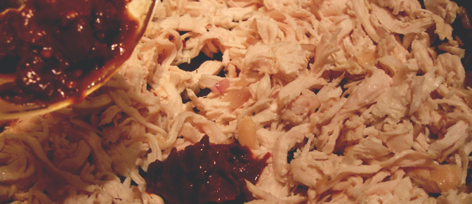 Adding Chiles to Chicken