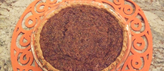 Finished Pecan Pie