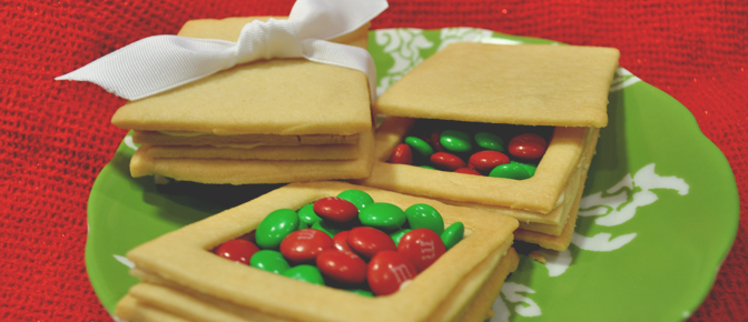 Cookie Boxes Filled with Candies