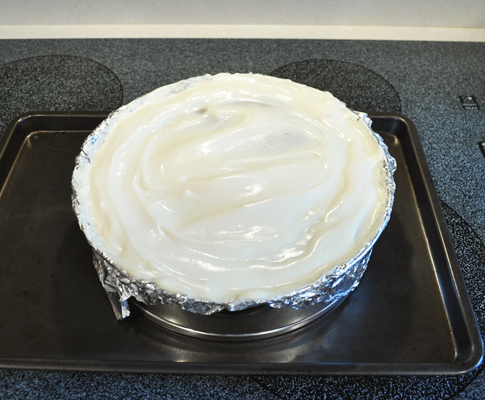 Remove Cake from Oven