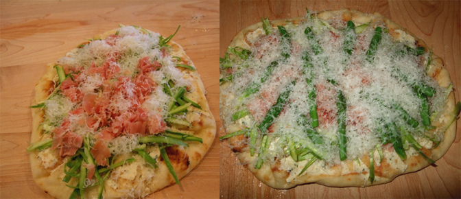 Add Prosciutto and Cheese