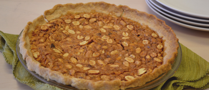 Baked Peanut Pie