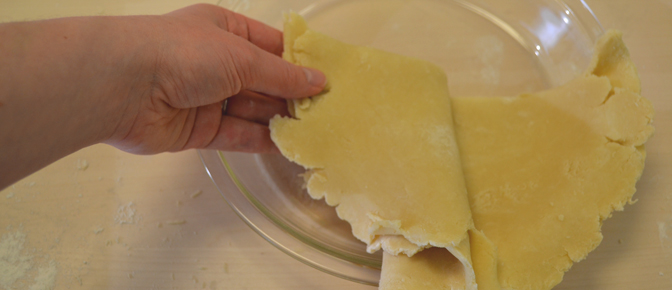 Fold Dough in Quarters