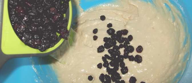 Add Dried Blueberries