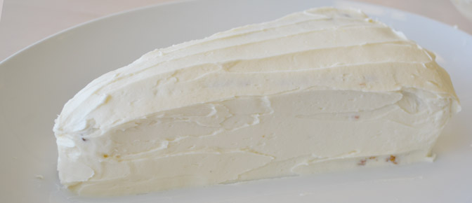 Frosting Covered Cake