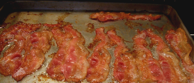 Bacon in Oven