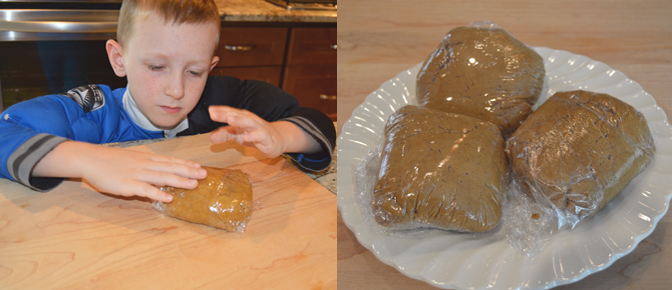 Wrap Dough for Refrigerator