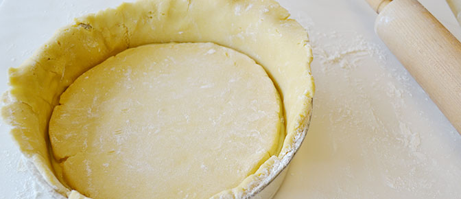 Roll Dough Over Filling
