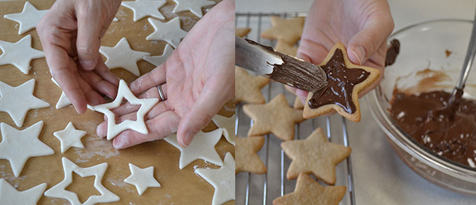 Frosting Star Cookies