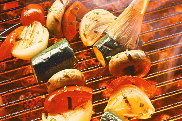 Grilled Vegetable Kabobs