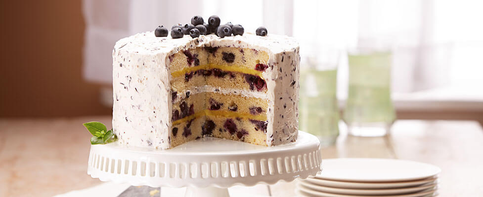 Blueberry Lemon Cake: Perfect for a Birthday | Land O'Lakes