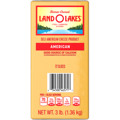Yellow American<br> Pre-Sliced