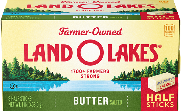 Salted Butter in Half Sticks