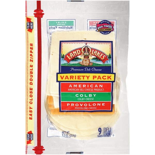 Variety Pack American, Colby, Provolone Land O'Lakes