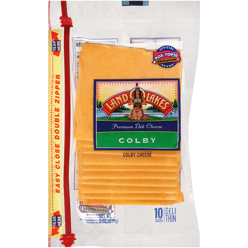 Sliced Colby Cheese Land O'Lakes