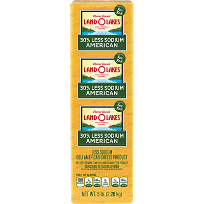 30% Less Sodium Yellow American