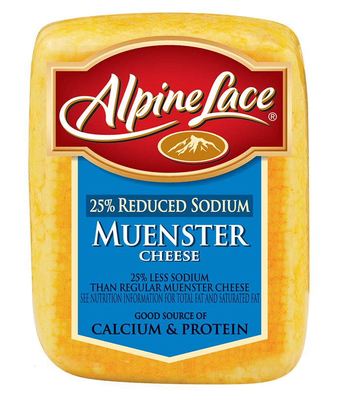 Reduced Sodium Muenster Cheese