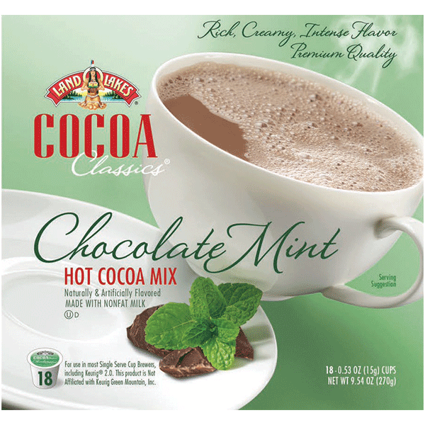 Chocolate Mint Hot Cocoa Mix | Land O'Lakes