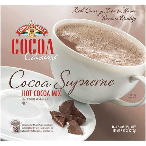 Cocoa Supreme Hot Cocoa Mix Land O'Lakes