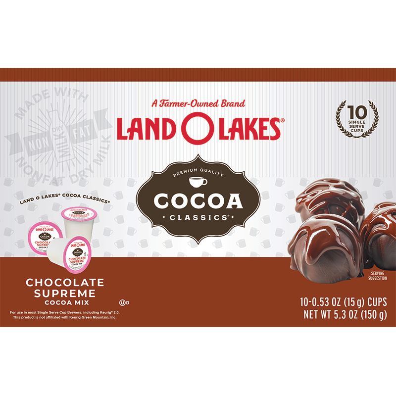 Cocoa Supreme Hot Cocoa Mix Land O'Lakes