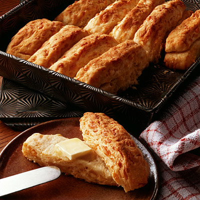 Cheddar Pan Biscuits Recipe Land O Lakes