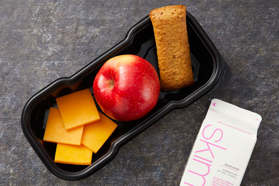 Cereal Bar And Cheese Breakfast Bento Recipe Land O Lakes Foodservice Green bean and gyoza bento. cereal bar and cheese breakfast bento