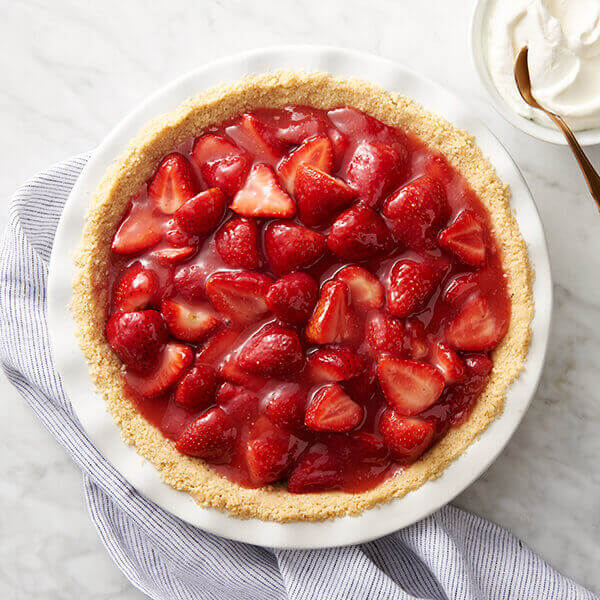 Fresh Strawberry Pie Image
