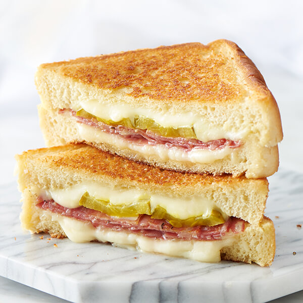 Salami & Pickle Grilled Cheese Image 