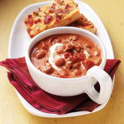 Thick & Chunky Sour Cream Chili Soup Image 