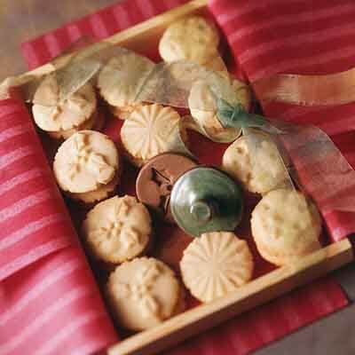 Stamped Ginger Butter Cookies Recipe